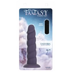 BMS – Addiction Fantasy – Unicorn Dildo – 7” – Purple bigger version